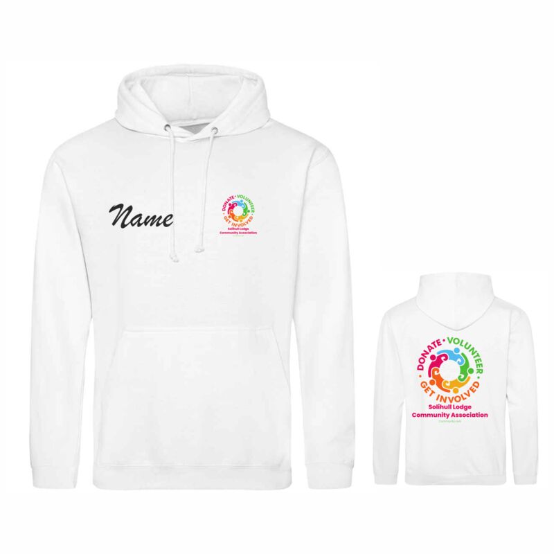 Solihull Lodge Hoodie White Thumbnail