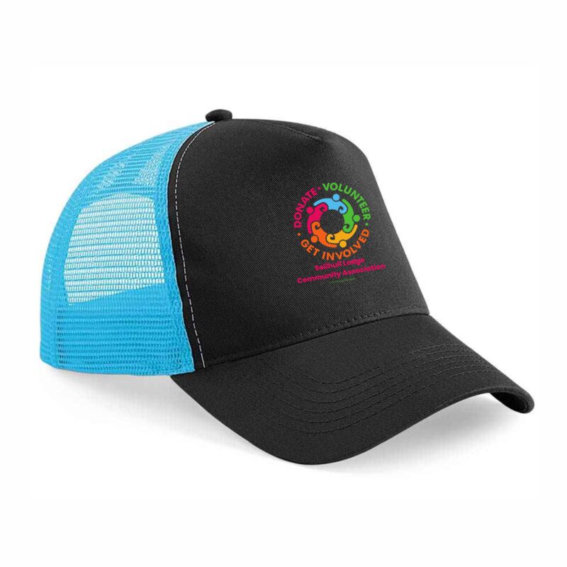 Solihull Lodge Snapback Trucker Cap Black/Blue Thumbnail